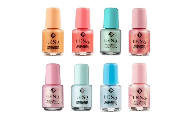 Lena Kids Peel-off Nail Polish Bundle Of 8