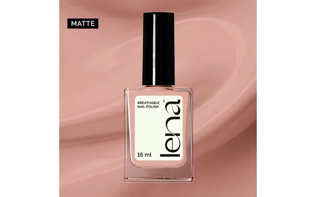 Lena Matte Breathable Nail Polish - Qatari Quarter