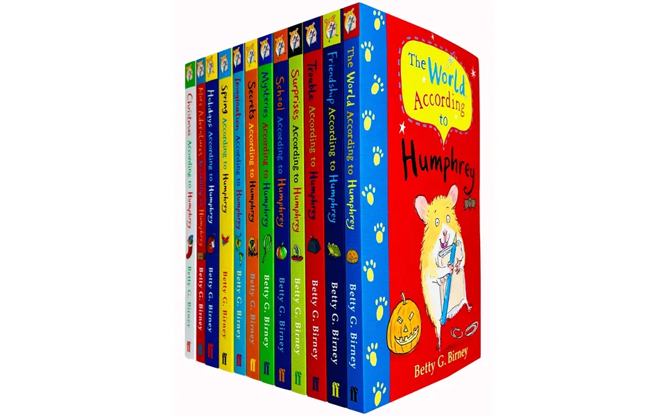 According To Humphrey The Hamster Series 12 Book Set By Betty G