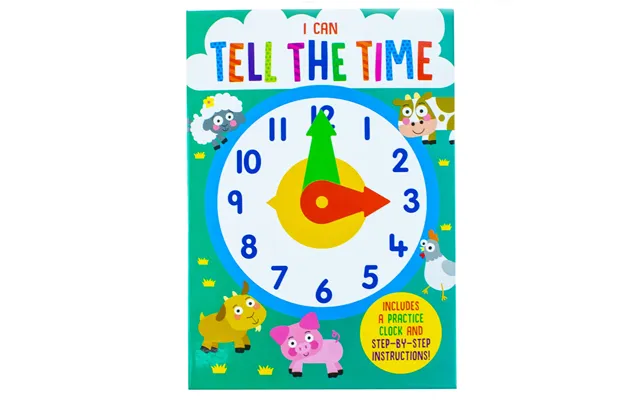 I Can Tell The Time By Kate Thomson - Interactive Clock Activity Book