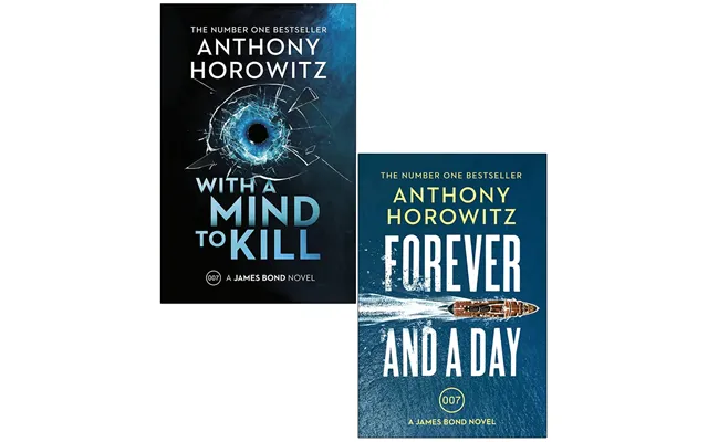 James Bond 007 2 Books Collection Set By Anthony Horowitz - Spy Thriller Fiction