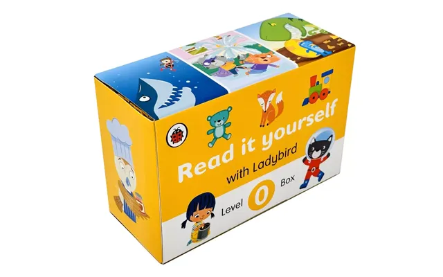 Ladybird Read It Yourself Level 0 Tuck Box 10 Books Collection Set - Ages 4-6