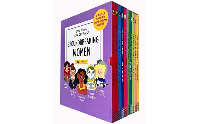 Little People, Big Dreams Groundbreaking Women & Trailblazing Women 10 Books Set - Ages 5-9