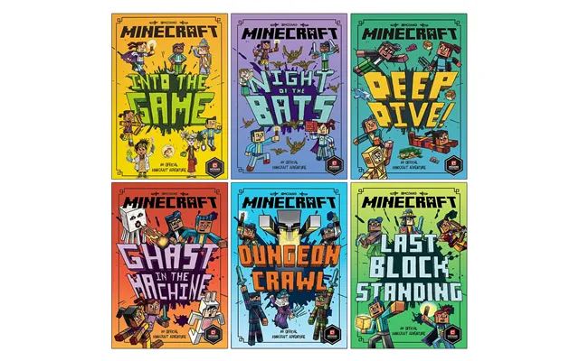 Minecraft Woodsword Chronicles 6 Books Collection Set By Nick Eliopulos - Ages 7-9