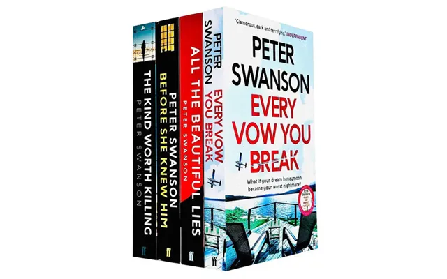 Peter Swanson 4 Books Collection Set - Psychological Thriller Fiction