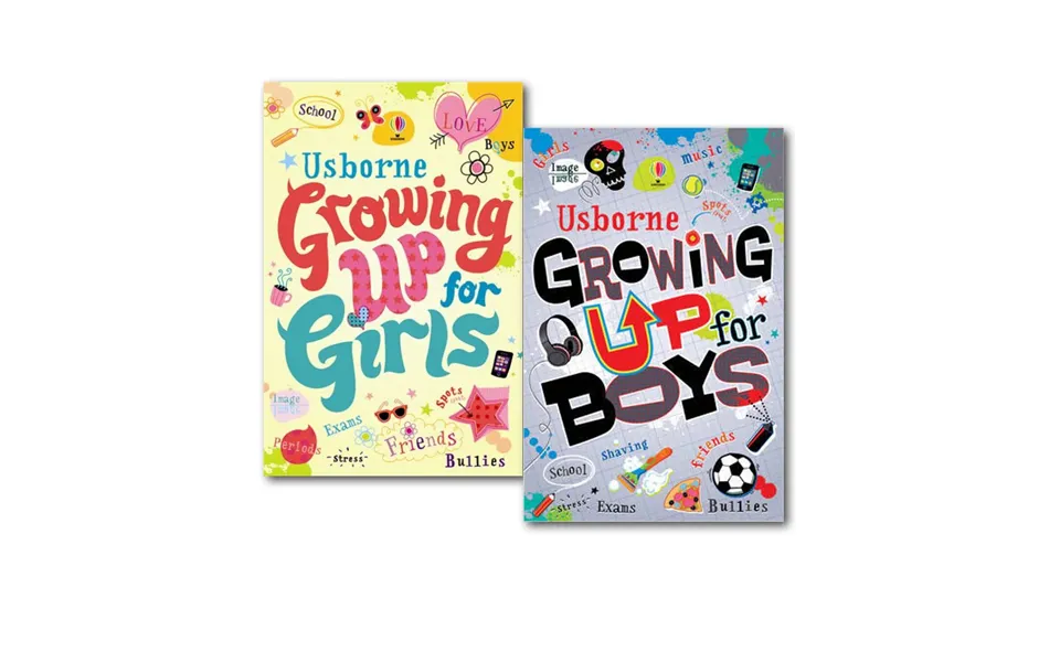 Usborne Growing Up For Boys And Girls Collection 2 Books Set Paperback