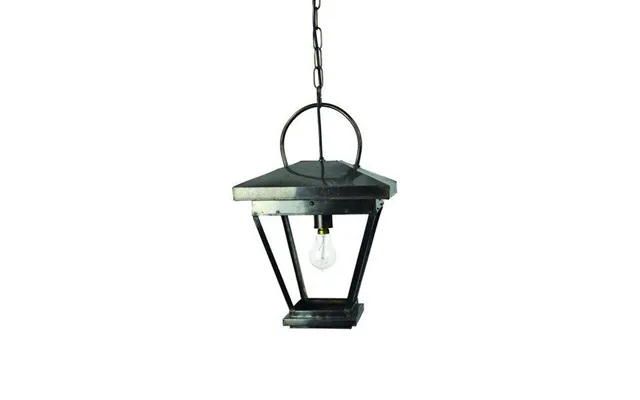 507 Small Solid Brass New Hampshire 1 Light Hanging Lantern - Product Finish Light Antique