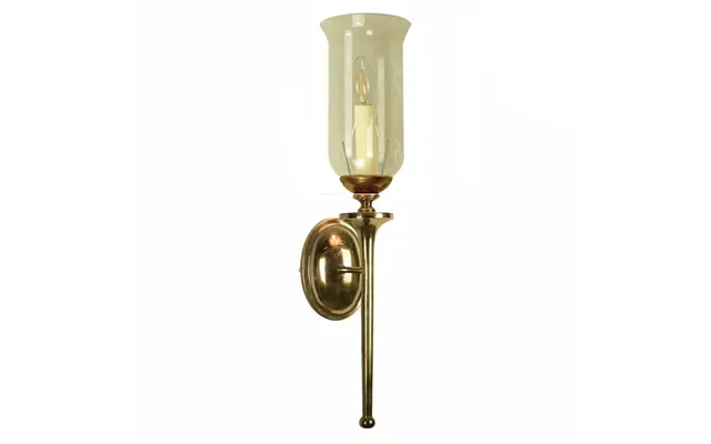 721g Grosvenor 1 Light Brass Wall Light With Glass - Product Finish Polished Brass