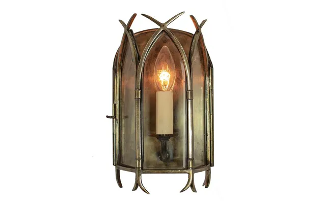 732 Gothic 1 Light Wall Lantern - Product Finish Antique
