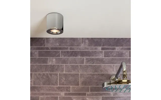 Astro 1326042 Kos 85 Outdoor Ceiling Spotlight In Polished Chrome Finish Ip65
