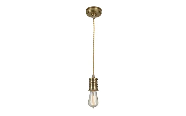 Douille P Ab Douille Lamp Holder Celing Pendant Light In Aged Brass Fitting Only product image