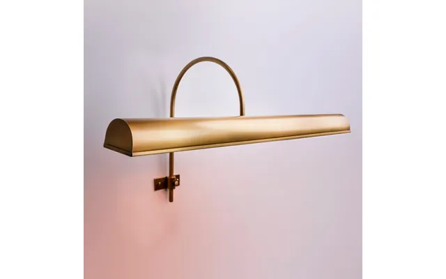Durham 600mm Frame Mounted Picture Light In Light Bronze Finish