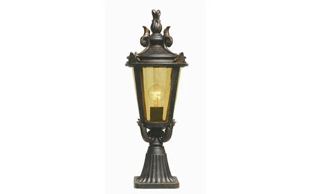 Elstead Bt3 M Baltimore Medium Exterior Pedestal Lantern - Ip43