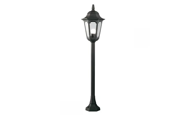 Elstead Pr5 Black Parish 1 Light Exterior Pillar Lantern In Black