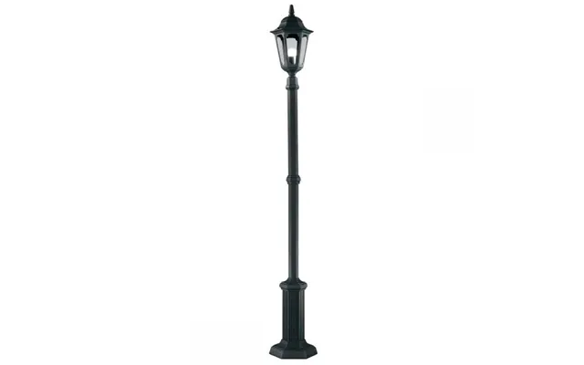 Elstead Pr6 Black Parish 1 Light Exterior Lamp Post In Black