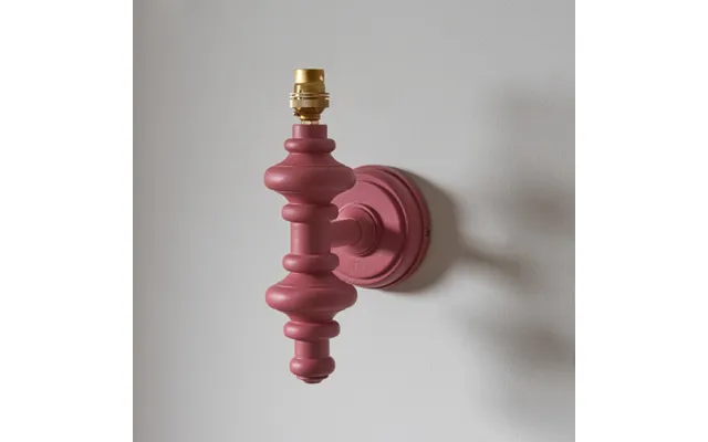 Endon 111622 Carnaby 1lt Wall Light In Satin Pink Clay