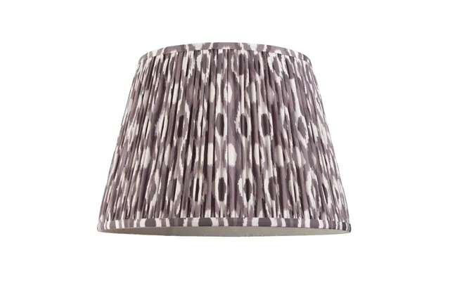 Endon 113087 Ikat Tapered Lamp Shade 40 Cm In Pearl Grey