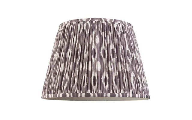 Endon 113087 Ikat Tapered Lamp Shade 40 Cm In Pearl Grey