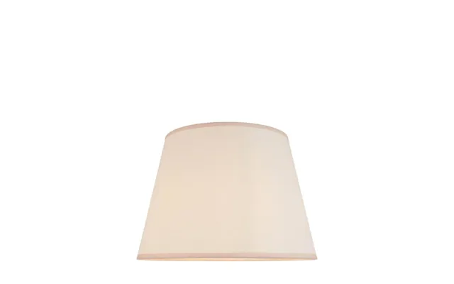 Endon 113178 Ivy Tapered Lamp Shade 40 Cm In Vintage White Cotton Mix