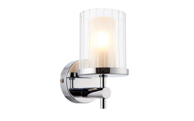 Endon 51885 Britton Wall Light With Glass Shade Ip44