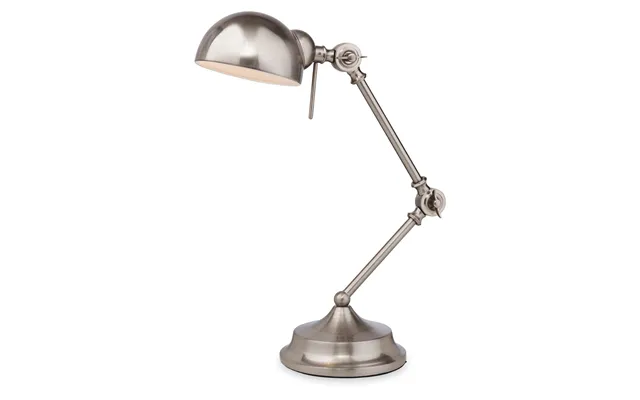 Firstlight 2305bs Beau Adjustable Table Lamp In Brushed Steel