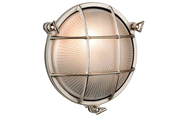 Firstlight 3434nc Nautic Nickel Finish Solid Brass Outdoor Bulkhead Light - 7 Only