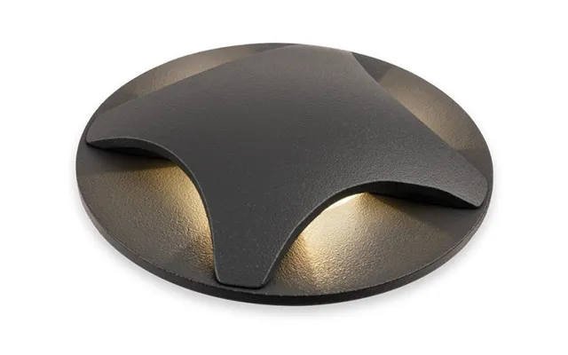 Firstlight 6826gp Mini Led Driveover Light In Graphite Finish - 4 Way