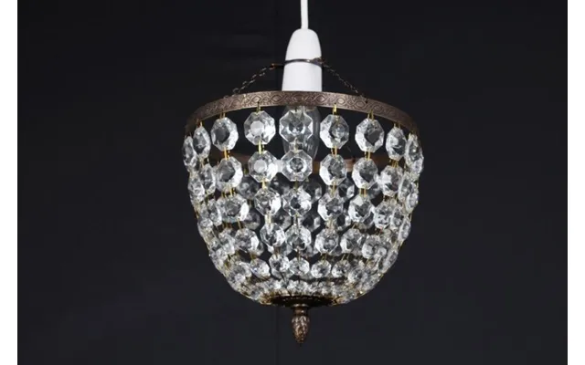 Impex St09081 Kiel European Crystal Pendant Ceiling Shade - Product Finish Gold Plated Finish Frame