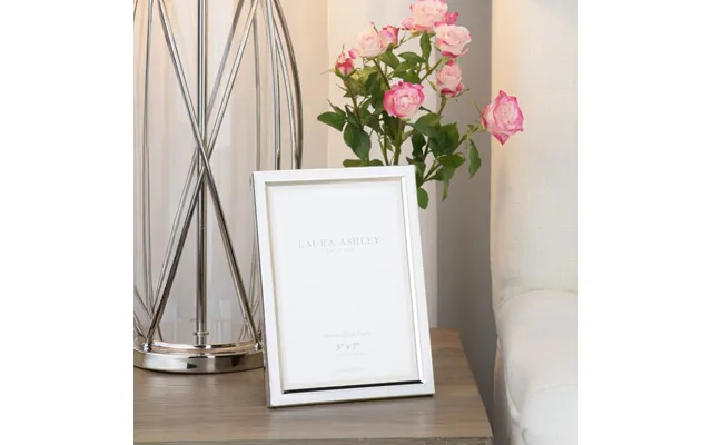 Laura Ashley La3756180-q Steynton Photo Frame In Polished Silver Finish 5 X 7 product image