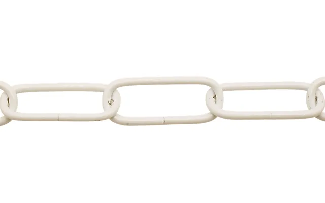 Light Duty Classic Decorative Spare Chain 38mm X 16mm In Cream Finish