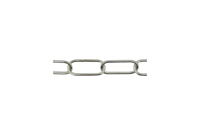 Light Duty Classic Decorative Spare Chain 38mm X 16mm In Polished Chrome Finish