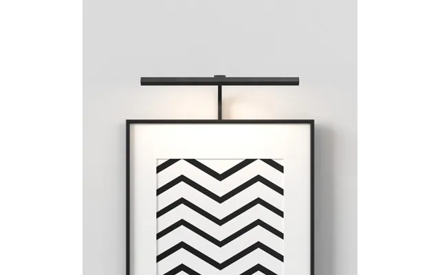 Mondrian 400 Frame Mounted Picture Light In Black Finish 1374039