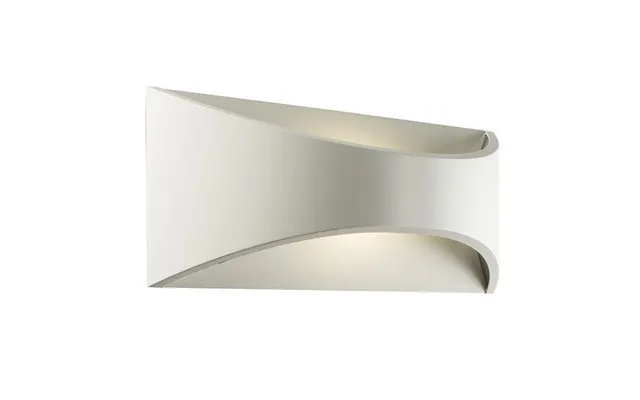 Saxby 61866 Vulcan Outdoor Large Wall Light In White Paint product image