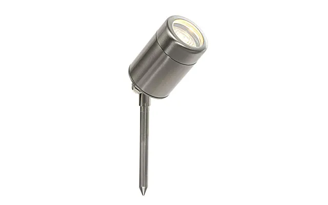 Saxby St5011 Odyssey Outdoor Ground Spike Light In Brushed Stainless Steel