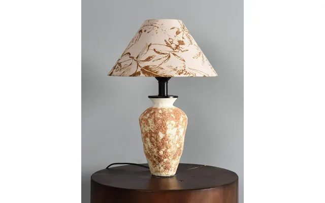 Brown Art Ceramic Table Lamp