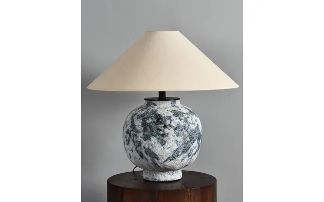 Grey Art Ceramic Table Lamp