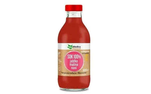 100% Apple Juice Raspberry Noni - 300 Ml