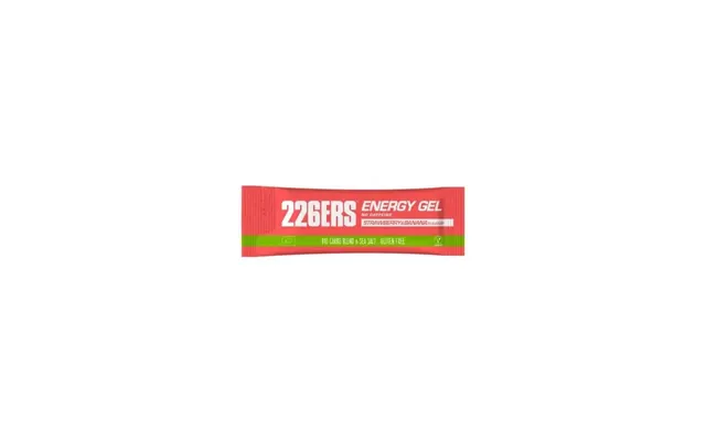 226ers Energy Gel 40gr Strawberry & Banana Energy Gel - Caffeine Free, 40 G