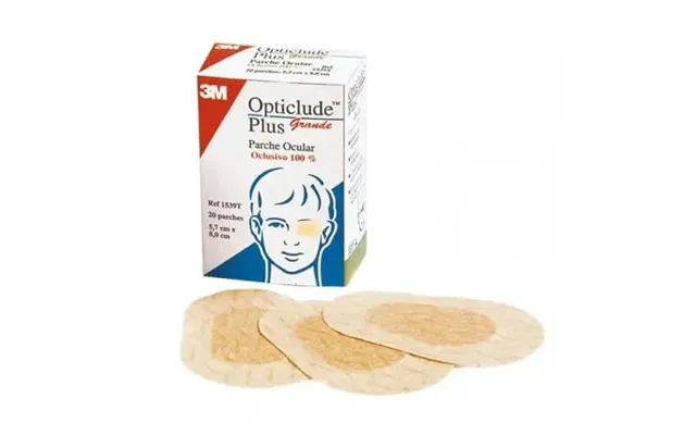 3m Opticlude Plus Large Eye Patch 8 X 5.7 Cm 20 Units