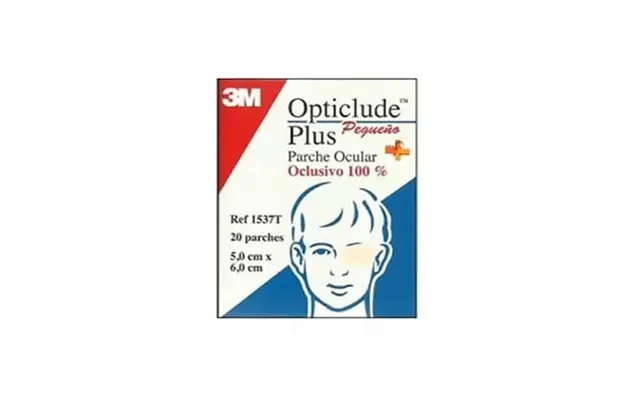 3m Opticlude Plus Small Eye Patch 6 X 5 Cm 20 Units