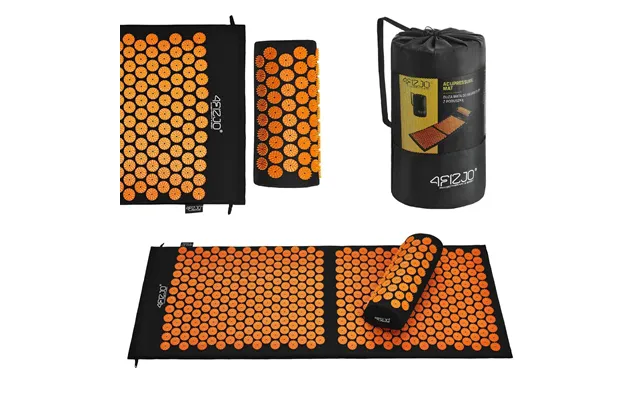 4fizjo Acupressure Mat - Large Acupuncture Mat With Cushion