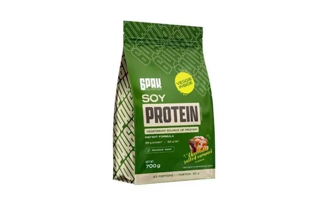 6pak Nutrition Soy Protein Flavor Chocolate - Salted Caramel, 700 G