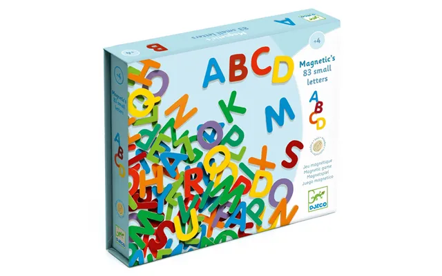 83 Magnetic Letters For Kids- Djeco
