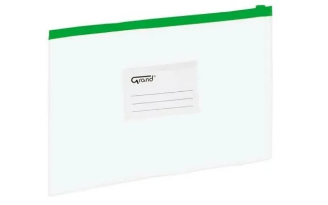 A4 Zipper Envelope - Green
