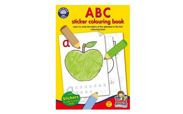 Abc English Activity Colouring Book - Orchard Toys