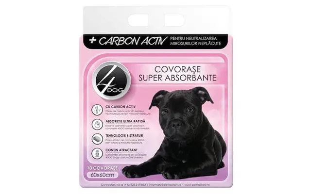 Absorbent Mats For Dogs Charcoal - 60x60 Cm