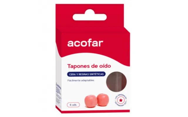 Acofar Ear Plugs Wax Ear Plugs 6u