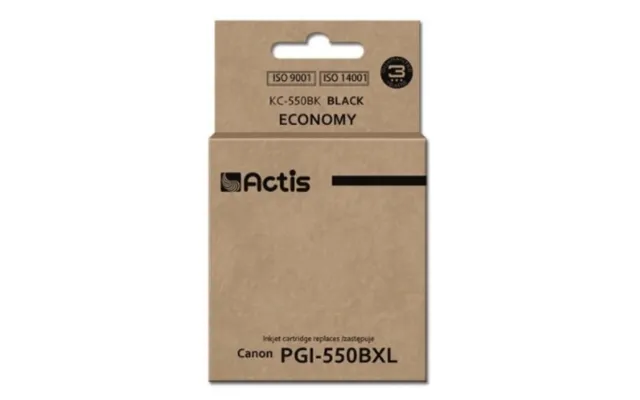 Actis - Ink For Canon Kc-550bk Replacement Pgi-550bk Black Black