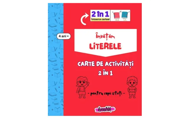 Activity Book 2in1 Learning Letters - 4 Years