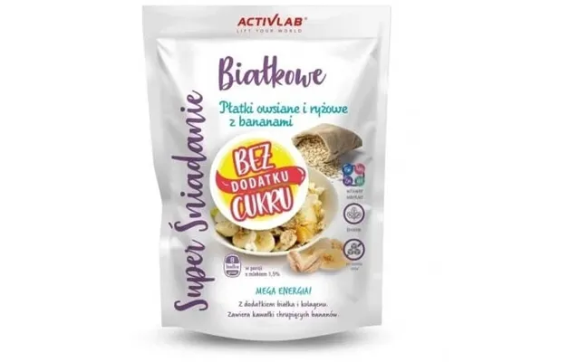 Activlab Super Breakfast Oat And Rice Flakes With Bananas